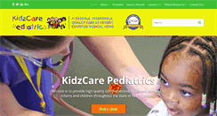 Desktop Screenshot of kidzcarepediatrics.com